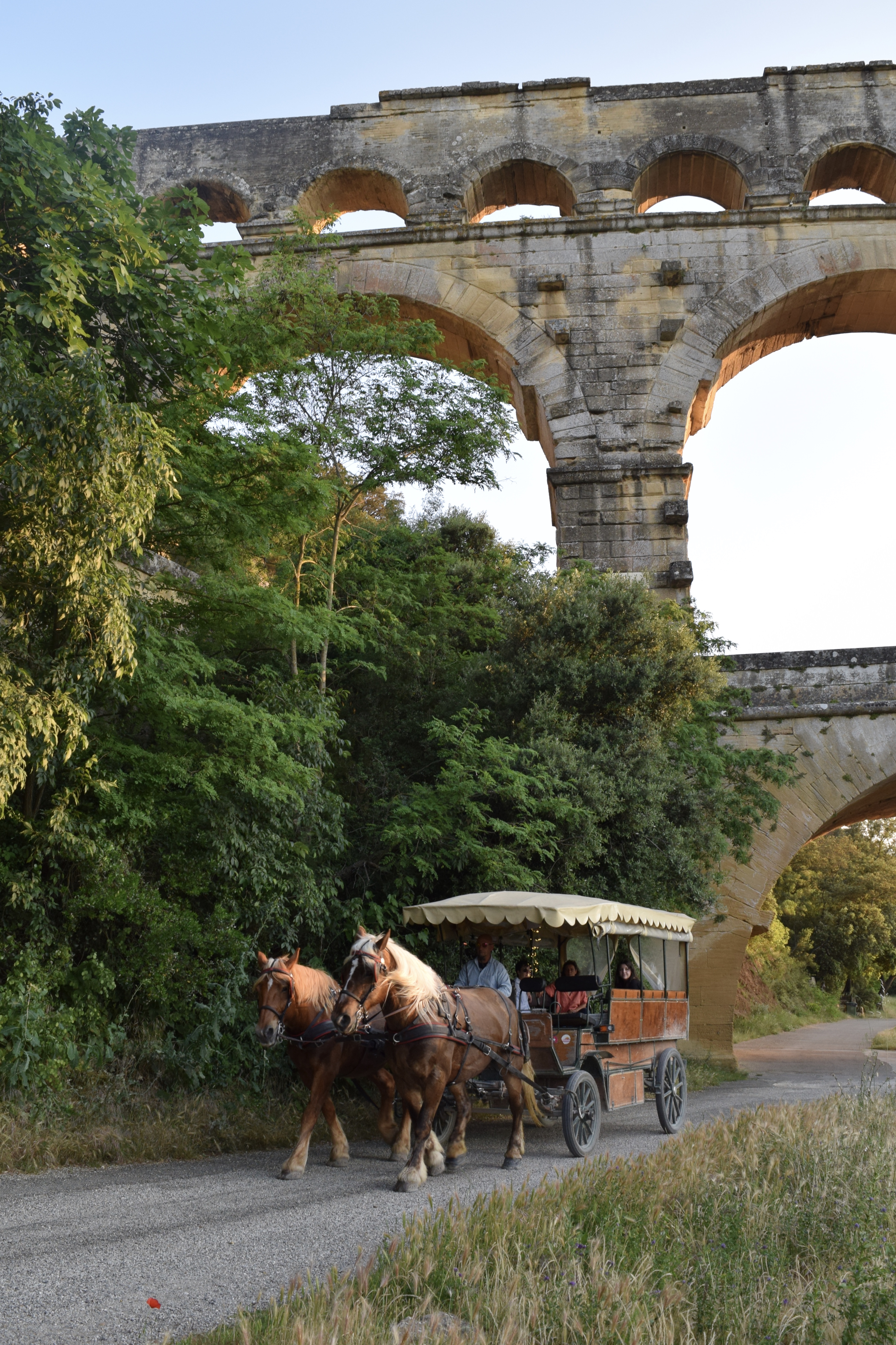 le pont en calèche